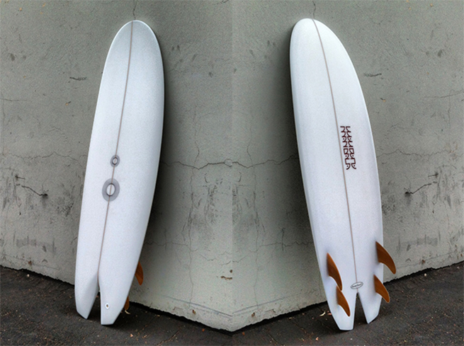 The ASQ Surfboard Surfboard